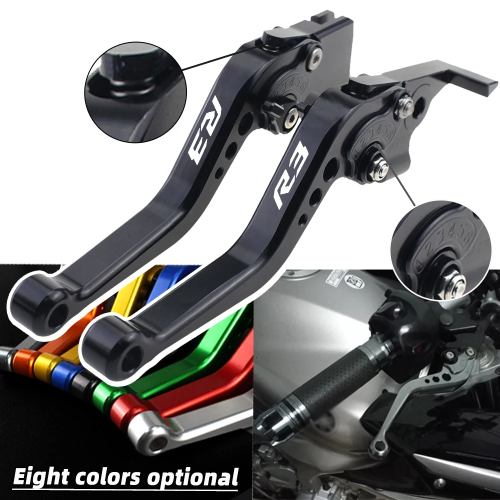 

Motorcycle Accessories Handles Lever Short Brake Clutch Levers For YAMAHA YZF R3 2015-2020