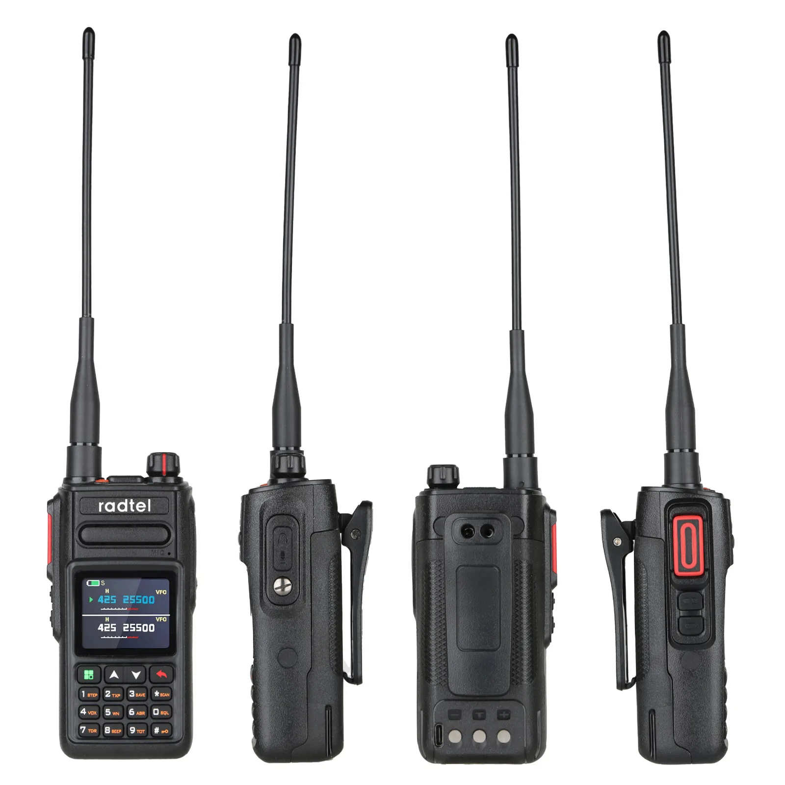 Radtel RT-462 wasserdicht noaa wetter kanal voll band ham amateur 2 weg radio 199ch walkie talkie am air aviation band satcom