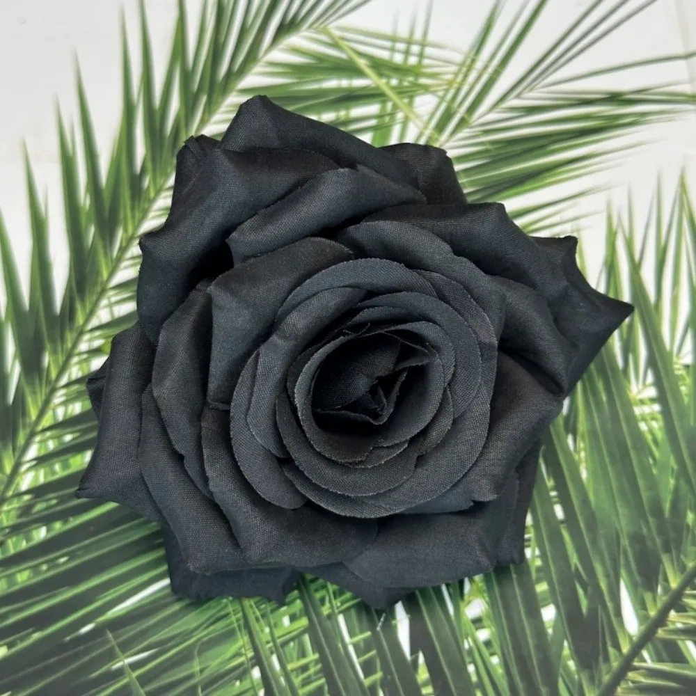 

New 10 cm Artificial Rose Flowers Pink Silk Artificial Faux Plants Simulated Fake Flower Valentine's Day Decoration