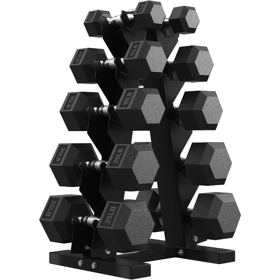 Hex Dumbbell Set Wi… - image