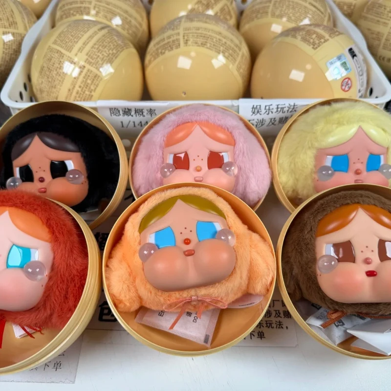 

POPMART Crybaby Crying Babe Series Shanghai Station, ограниченная серия, игрушка в глухой коробке для коллекции, украшение для дома, подарок-сюрприз