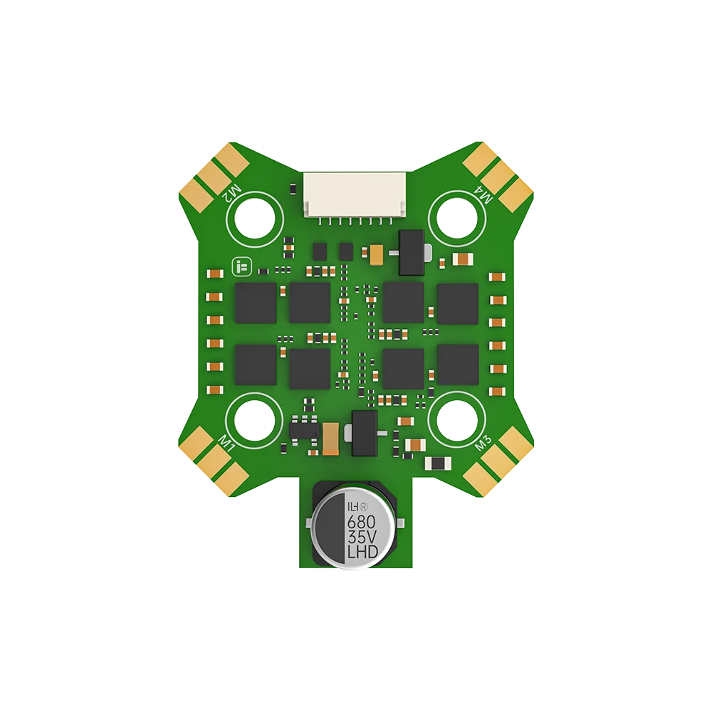 iFlight BLITZ Mini E55 4-IN-1 ESC 2-6S 55A مع فتحات تثبيت 20*20 مم/Φ4 مم لـ FPV