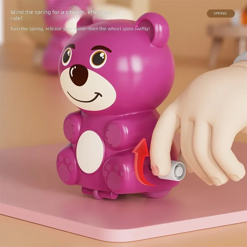 Magnetic Puzzle Toys for Toddlers Aged 1 to 3 Years Old Featuring Adorable Rose Bear Design Made from High Quality Safe