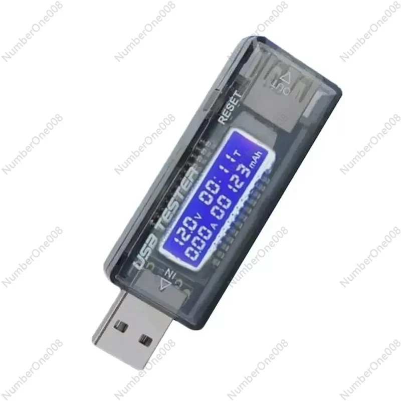 

USB-тестер тока и напряжения USBi, тестер емкости, USB-вольтметр KWS-V21