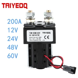 200A DC12V 24V 48V 60V 1NO Magnetic Latching Contactor for 5G Communication Power Cabinet