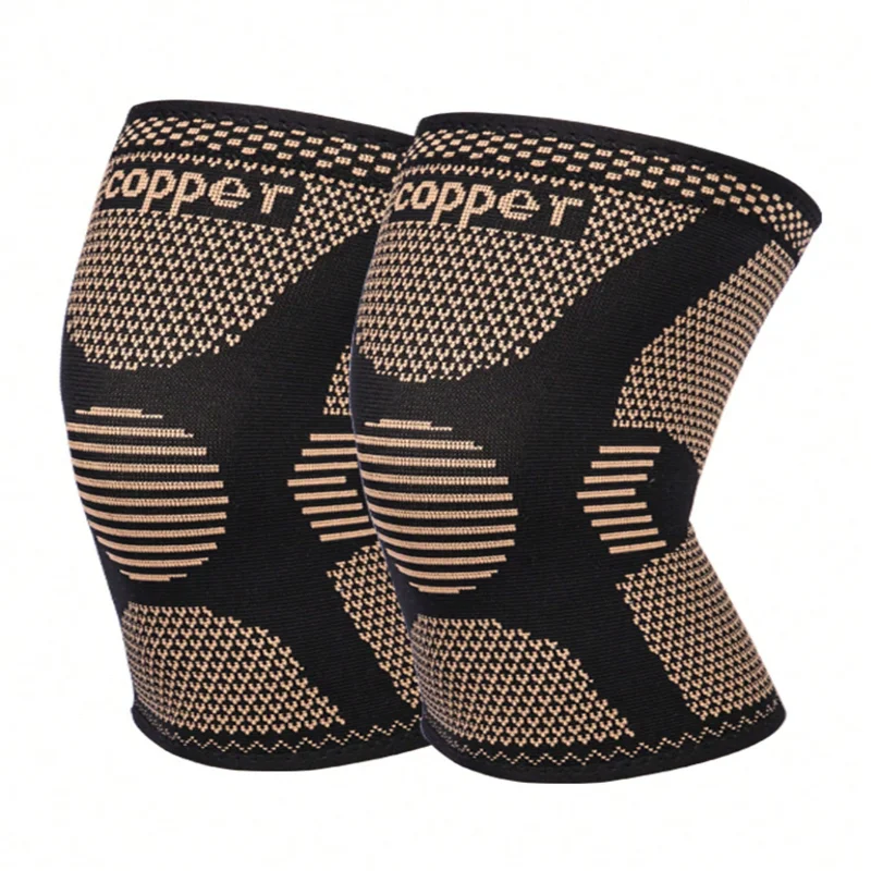 

2 шт. медные наколенники, наколенники, компрессионные наколенники для мужчин и женщин - наколенники для бега, Meniscu