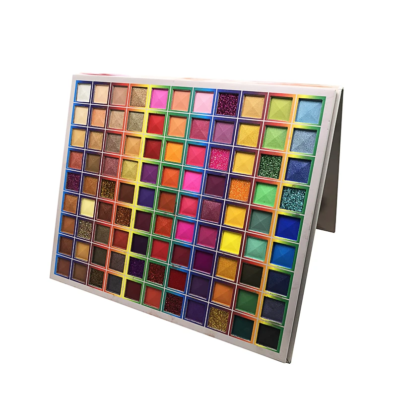 Colors Eyeshadow Palette Glitter Shimmer Eye Shadow Powder Matte Glitter Eyeshadow Palette Cosmetic Makeup Kit