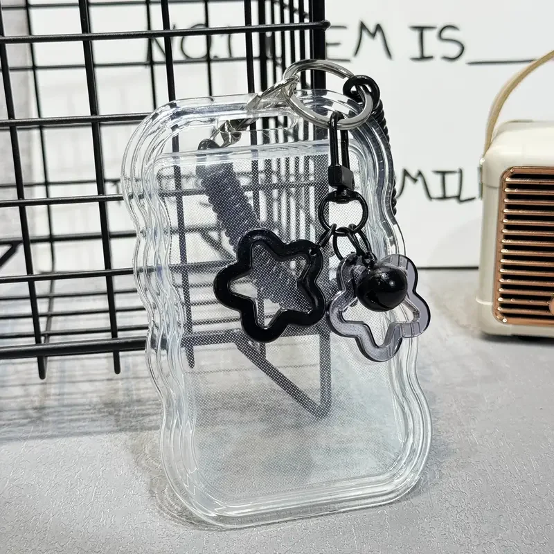 Star Chasing Photocard Protector Transparent Card Sleeve Student ID Subway Meal Card Cover