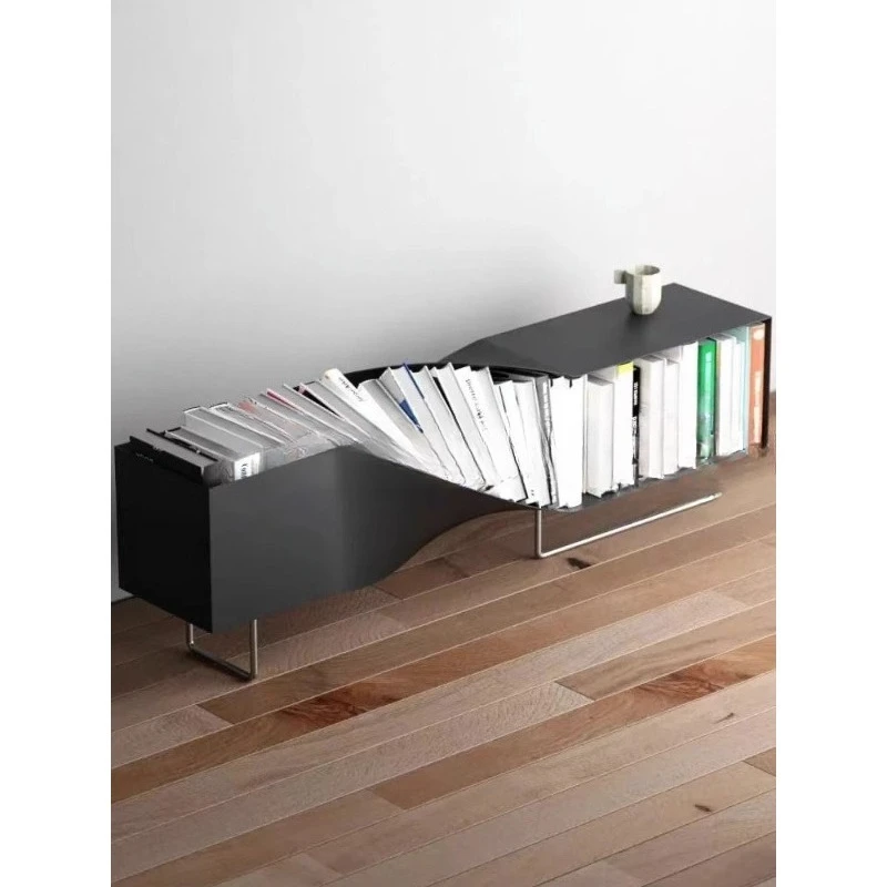 

Special-shaped Twisted Bookshelf Home Student Simple Book Storage Cabinet Living Room Bookshelf