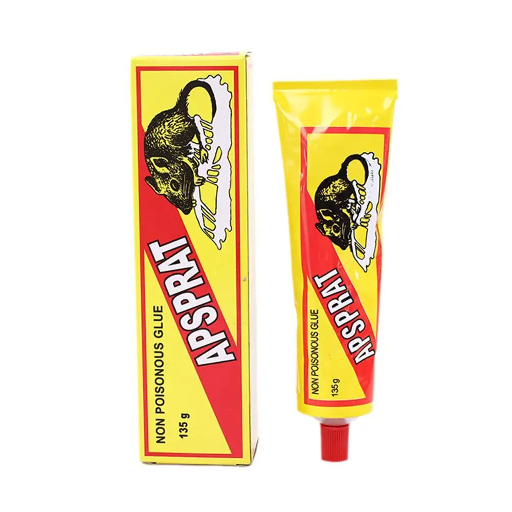 135g Tube Sticky Mouse Mice Rat Glue Ready to Use Strong Self-Adhesive Glue Common Household Catch Trap Insect Catcher