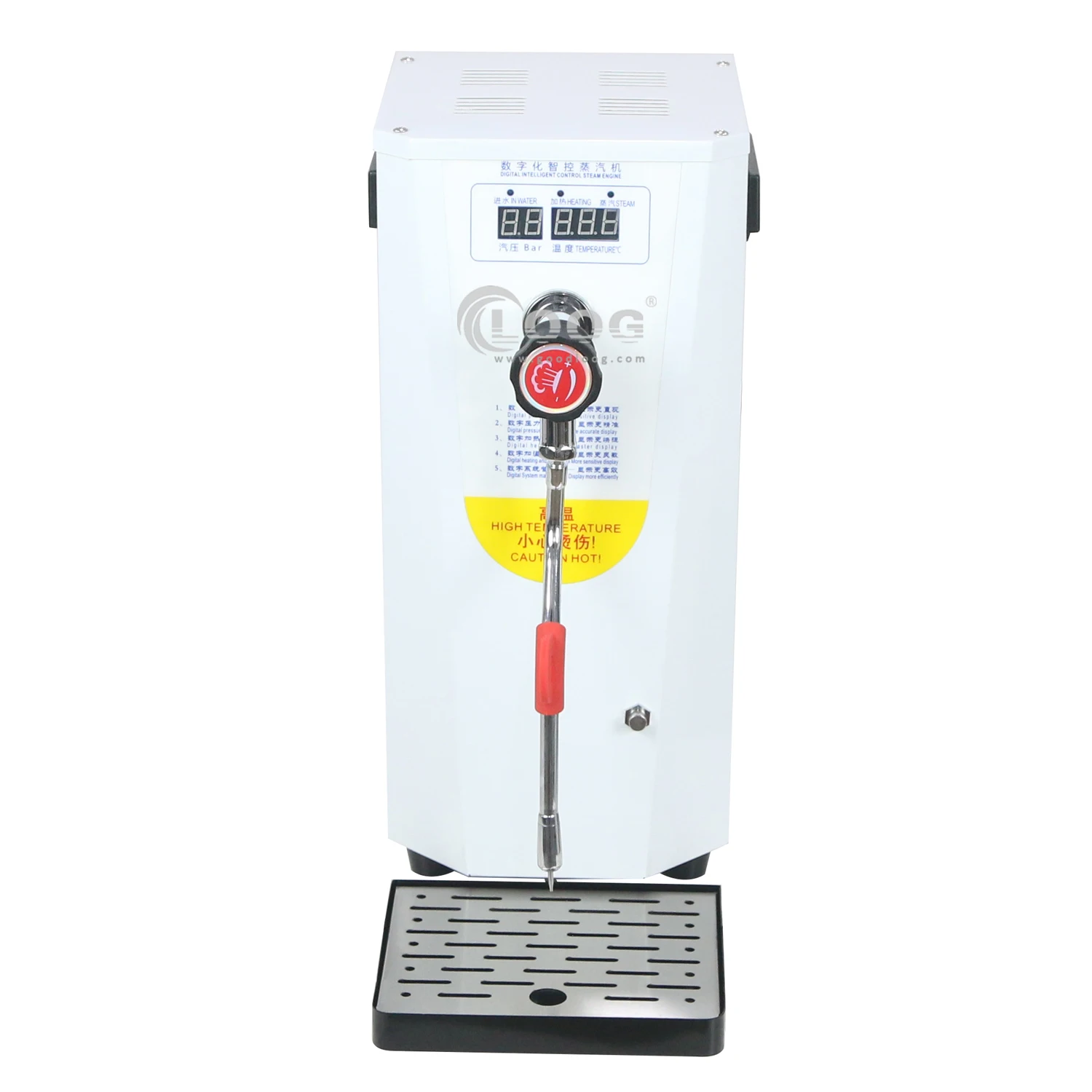 Commercial Catering Equipment Electric Steam Milk Foam Machine Stainless Hot Water Coffee Milk Frother Milk Steamer