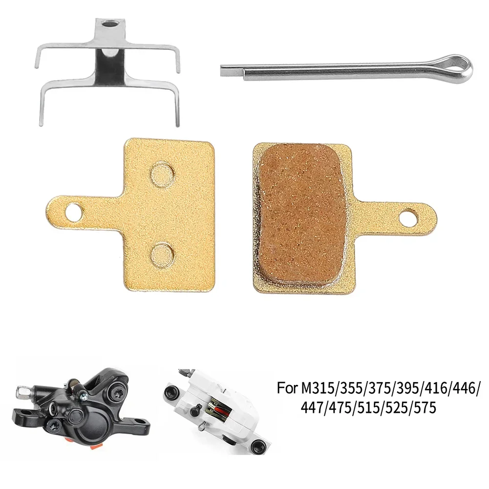 1 Pair Zoom Hydraulic Brake Pads Metal Disc Brake Pads For MT200/M315/M355/M395 For Scooters Belo Replacement Parts