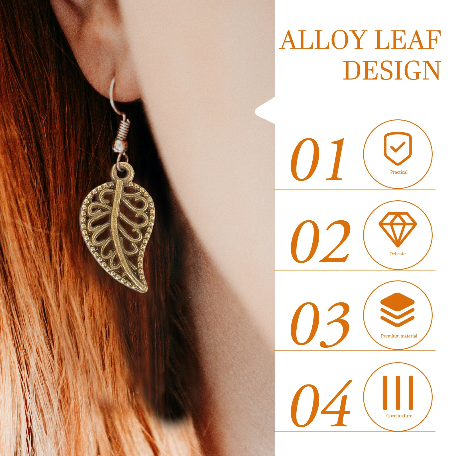 

300Pcs Alloy Leaf Charms DIY Jewelry Making Accessories Hollow Leaves Charms for Earrings Necklace Bracelets Keychains