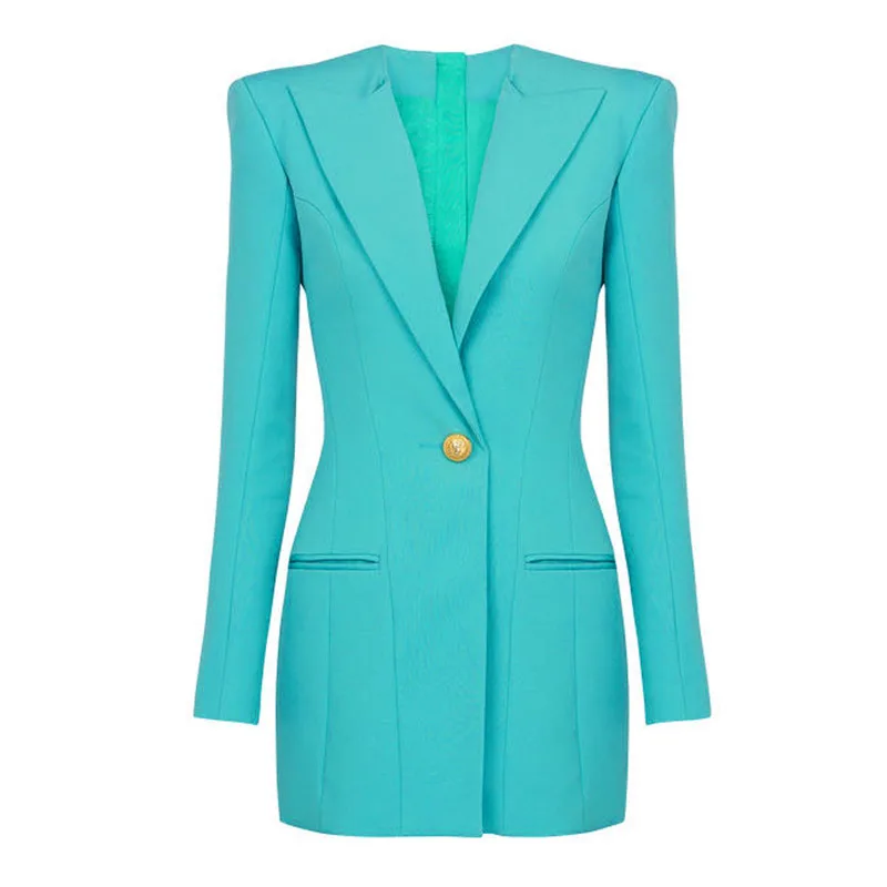 Blazer sob medida feminino 2025 - Jaqueta de terno clássico europeu, blazer de escritório de mistura de lã premium