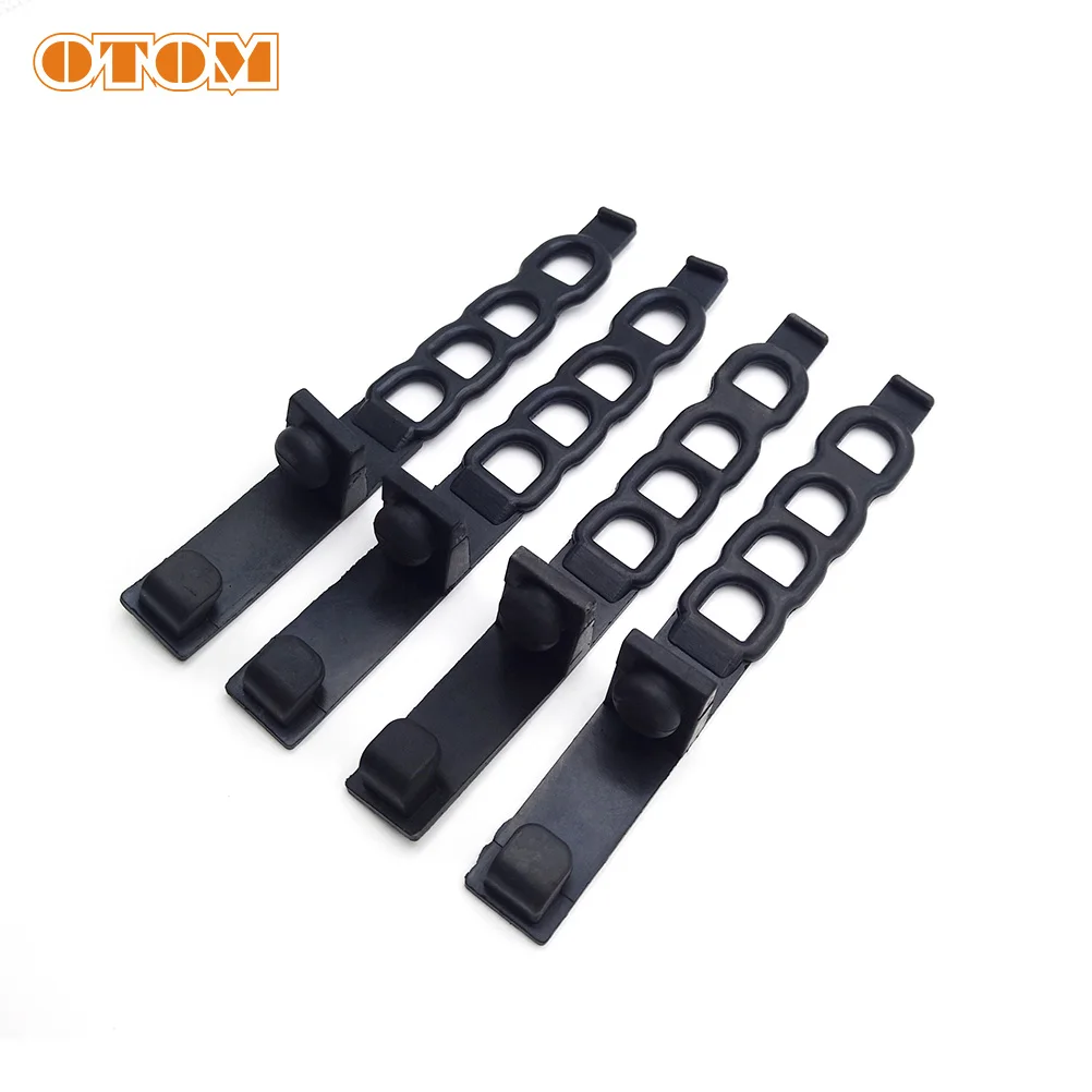 OTOM Motorcycle Headlight Straps Headlight Fairing Rubber Straps Holder Pit Bike Enduro Headlamp Fix Brackets For KTM HUSQVARNA