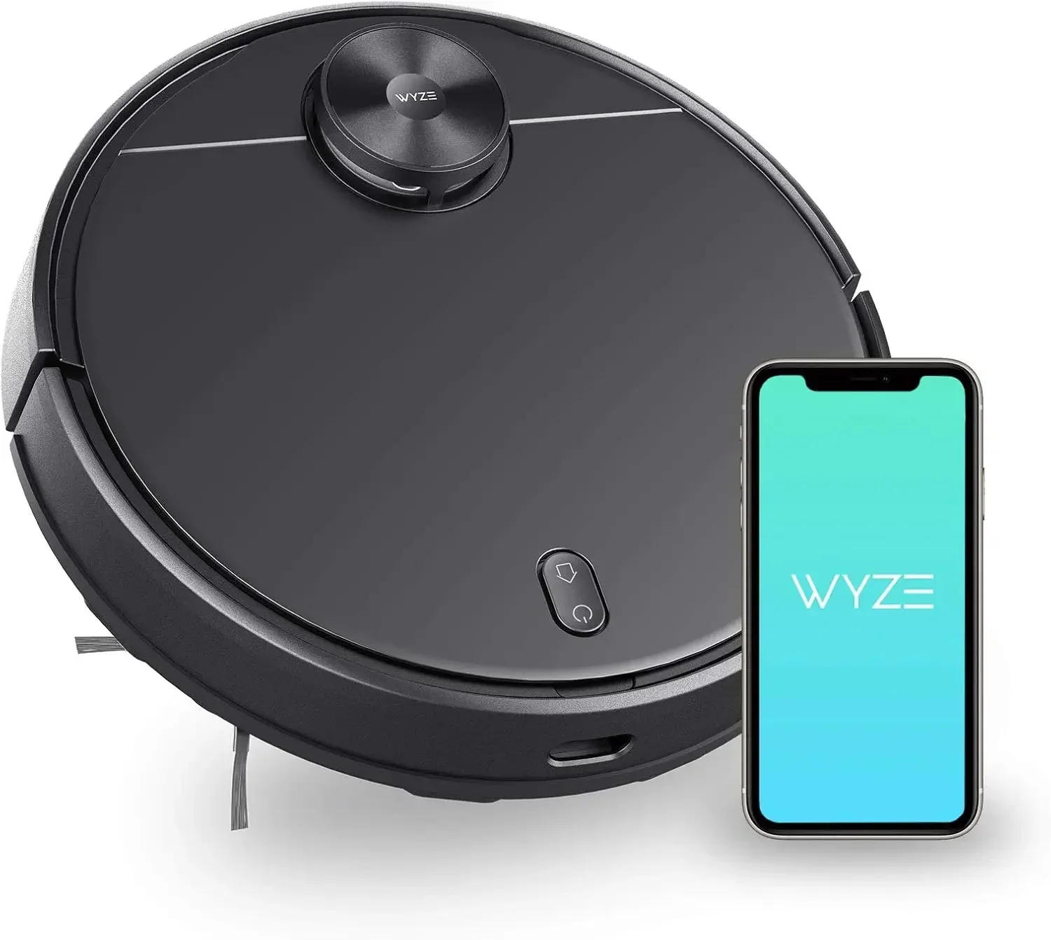 Robot Vacuum with LIDAR Mapping Technology, 2100Pa Suction, No-go Zone, Wi-Fi Connected, Self-Charging, Ideal for Pet Hair