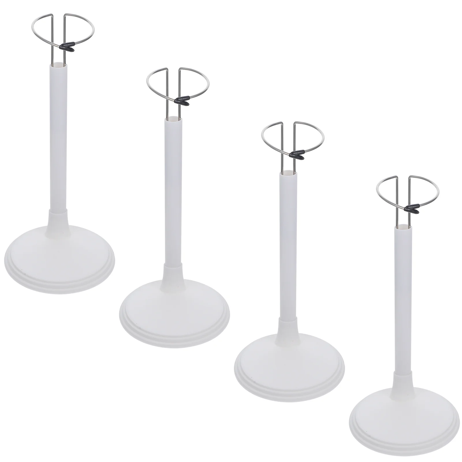 

Creative Doll Bracket Support Portable Teddy Bear Stand Fashion Dolls Storage Rack for Home White 10cm 30cm