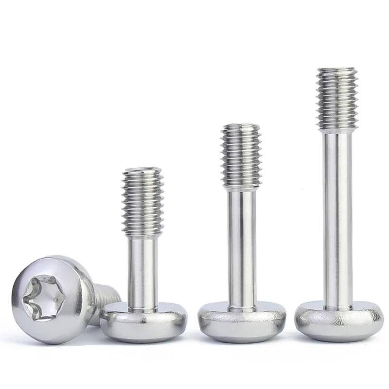 2~20Pcs 304 Stainless Steel Six-Lobe Torx Pan Head Lock Screw M3 M4 M5 M6 M8 Six-Lobe Round Head Half Thread Bolts