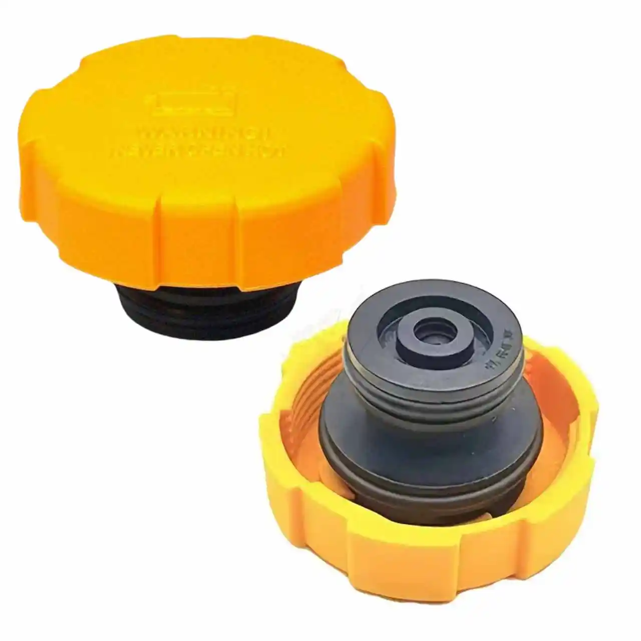 سيارة دائم البلاستيك الأصفر توسيع غطاء خزان المياه ل فوكسهول أوبل أسترا H كورسا D فيكترا سيجنوم زافيرا 9202799 1304677