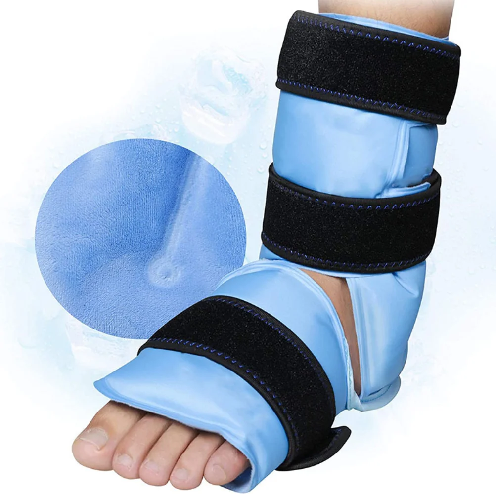 Cold Hot Compress Ankle Protector Heel Ice Pack Ankle Brace Reusable Professional Ankle Brace Compression Protector Relief Pains