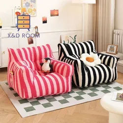 X & d Lamm wolle lässig leichtes Kinder sofa Baby Leseecke Internet Promi faul Sofa Stuhl Mini niedlich kleines Sofa heiß