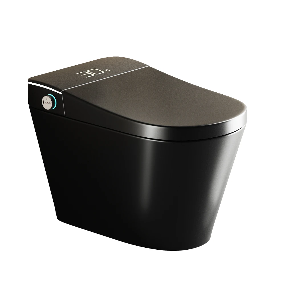 Unique Smart Toile, One Piece Toilet with Bidet Built In,Intelligent Toilet Auto Open/Close Seat. Bidet toilet with Dryer