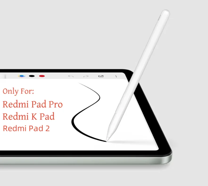 Caneta Redmi Pad 2 Stylus Pen 240Hz Draw Writing Screenshot Tablet