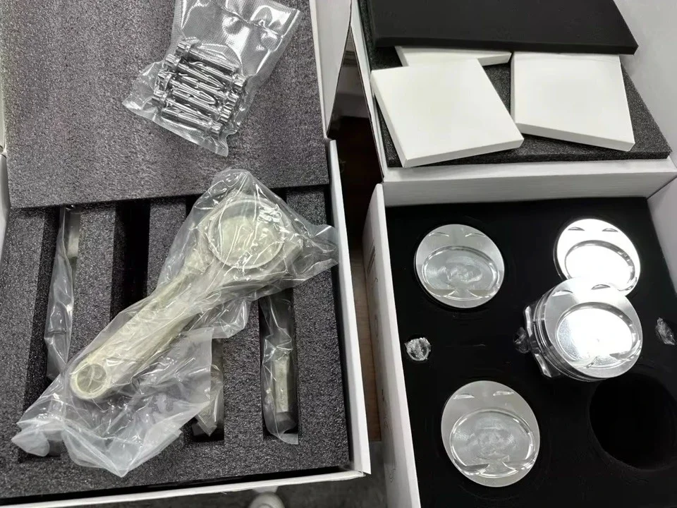 

Forged pistons and forged connecting rod kit for EA111 1.4TSI, suitable for 1.4TSI EA111 76.5mm