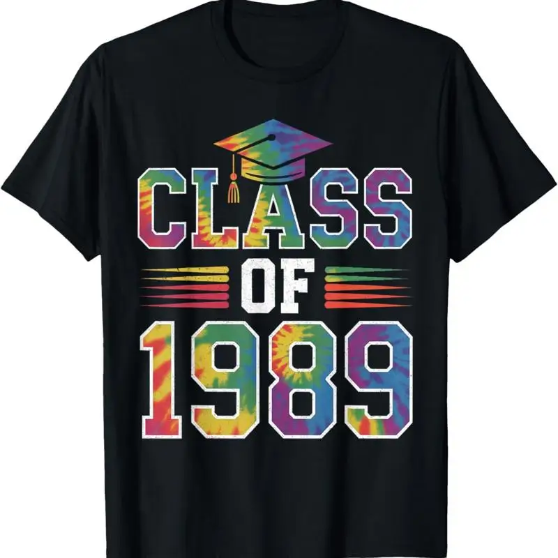 

Class Of 1989 Tie Dye High School College Reunion T Shirt