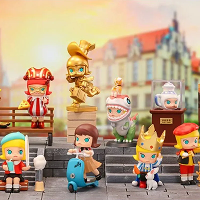 

Molly Imaginary Wandering Series Original Blind Box Mystery Box Guess Bag Toys Doll Cute Anime Figure Desktop Ornaments Collecti