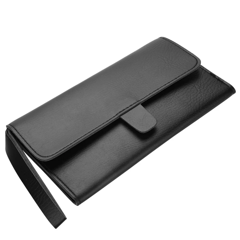 

Portable Hairdressing Tools Bag Lightweight Multi Functional Barber Tools Bag Durable PU Leather Scissors Holder Pouch Salon