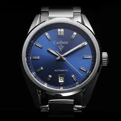 CADISEN 2024 New Men's Watches Luxury Automatic Watch For Men Japan NH35A Men Mechanical Wrist watch  100M Waterproof Clock Man