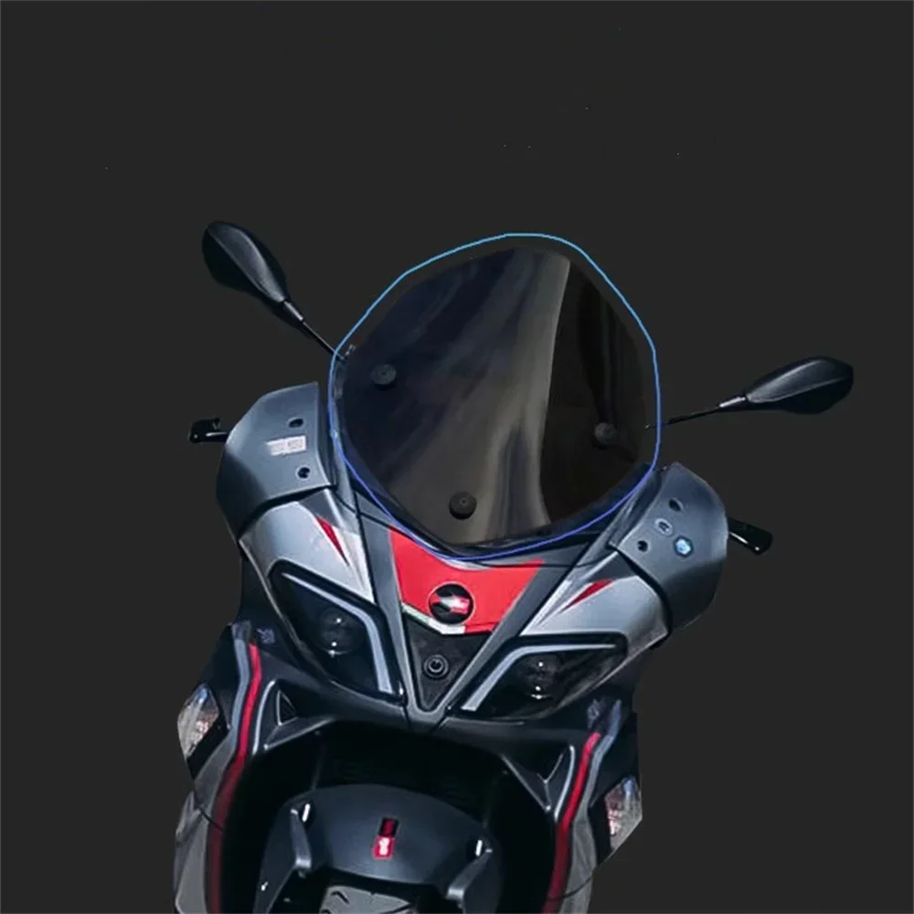 

Лобовое стекло мотоцикла Aprilia SRMAX250 SRMAX300 SR250, модифицированное лобовое стекло, модифицированное переднее лобовое стекло