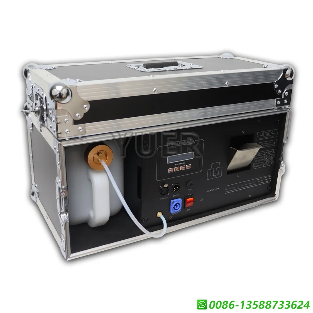 New 2000W Silent Mist Machine Smoke Stage Effect DMX512 Remote Control Concert Party Decoration Stage Dj Disco Equipment Machine