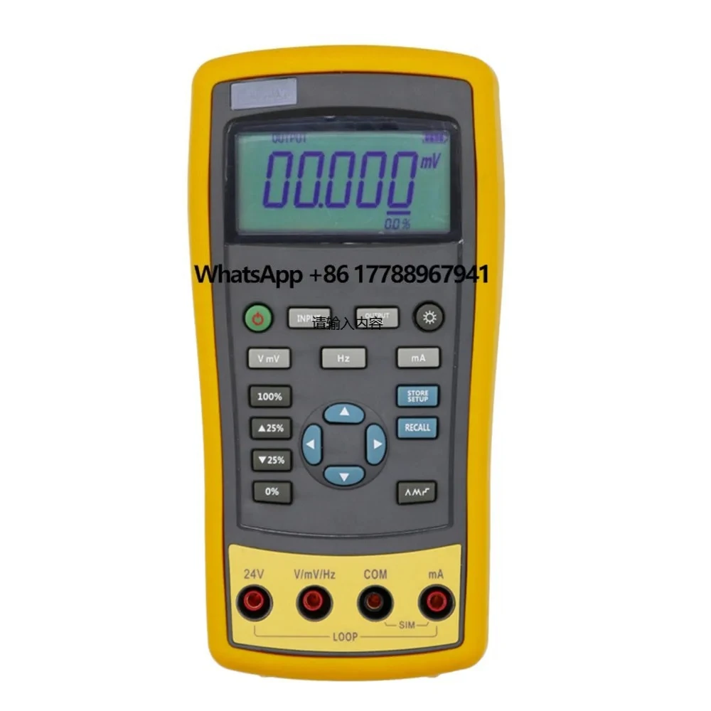 

ETX-2015 Digital Multimeter Handheld Multifunctional Process Calibrator with 0.02% Accuracy Display Type Digital Only