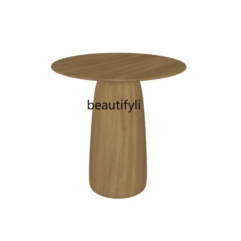 Customized Teak Coffee Table Side Table Solid Wood Home Corner Table Log Style Designer Furniture Modern Minimalist Nordic