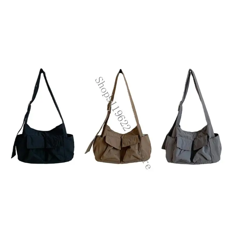 

Stylish Wear Resistant Crossbody Bag With Ergonomic Strap Casual Korean Aesthetic Shoulder Underarm For Daily Use 066F