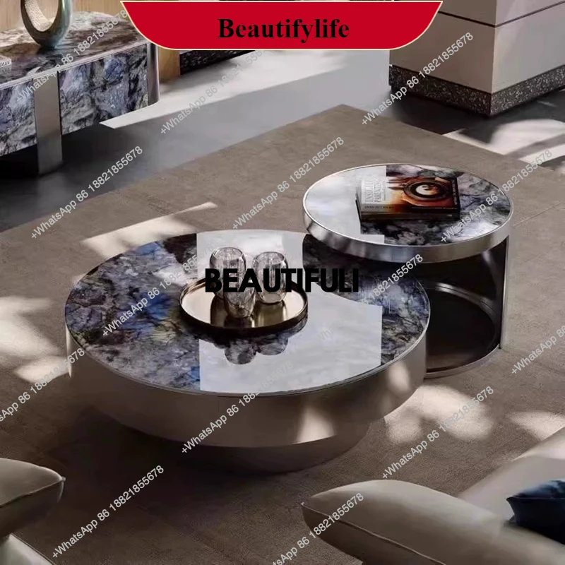 

Design Elegant Unique Side Table Luxury Simple Coffee Tables Creative Premium Mobili Arredamento Casa Living Room Furniture