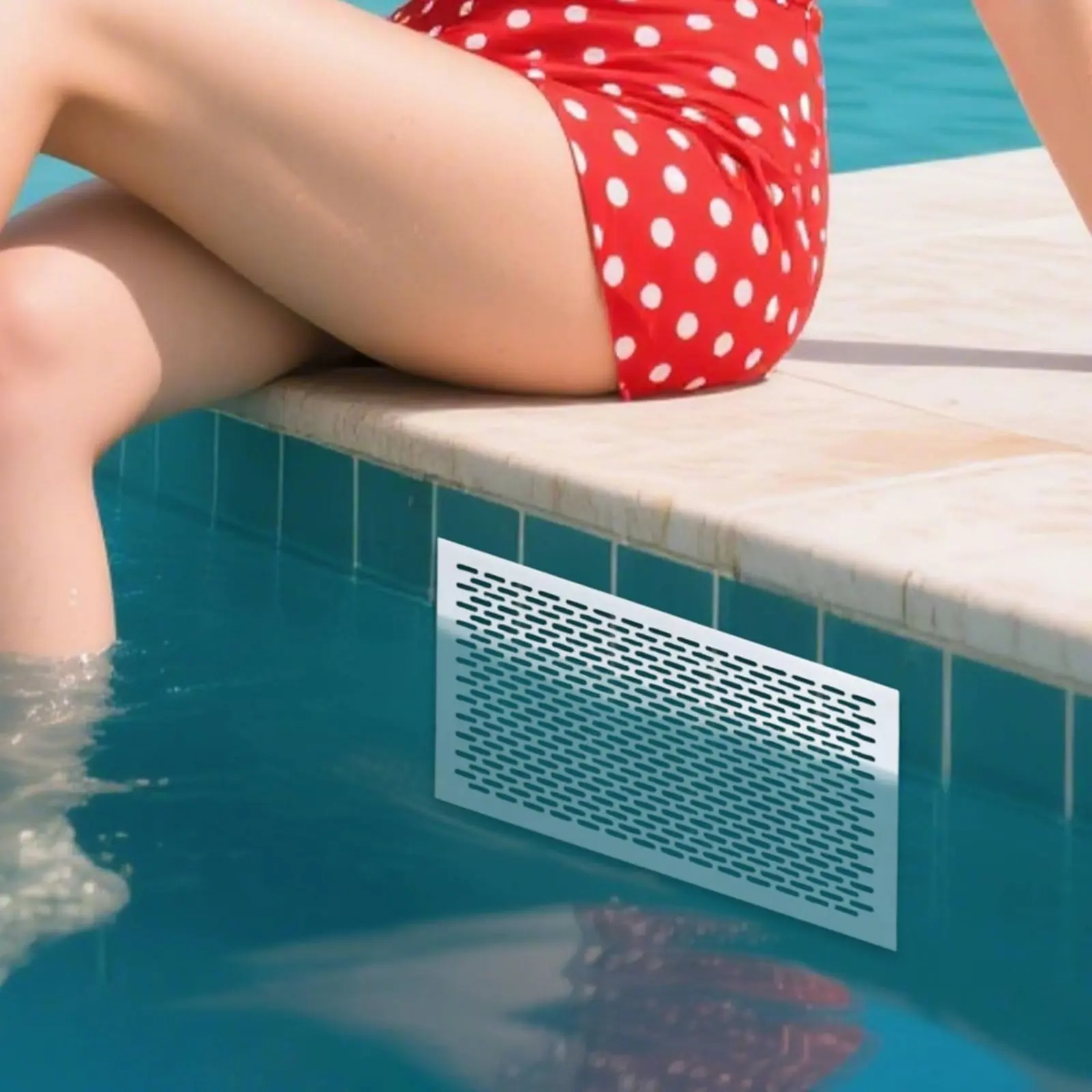 Pool Skimmer Foliage Net Saves Time & Effort Adjustable Skimmer Guard Kit Pool Debris Barrier Screen Easy Installation view 6