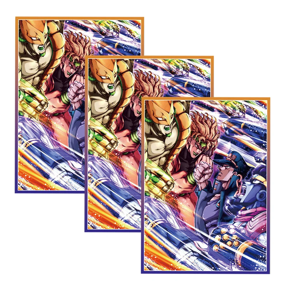 60枚入り 67X92mm 標準サイズ アート漫画アニメカードスリーブ MGT/PTCG ボードゲームトレーディングカード用 コレクターへの最高の贈り物