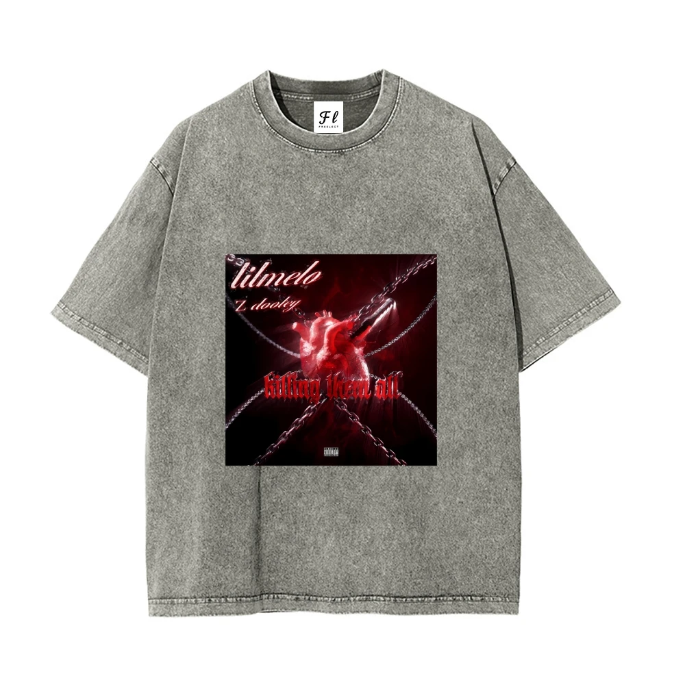 Aelfric Eden Anime Tee Zoids Mecha Impressão Estilo de Rua Japonês Homens Casual Top Hellstar Camiseta Gráfica Homens Luxo Y2K 2000s