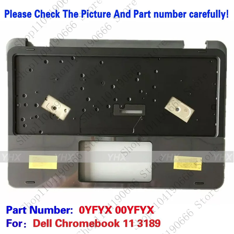 

Новые компоненты ноутбука для Dell Chromebook 11 3189, упор для рук, лицевая панель клавиатуры 0YFYX 00YFYX.