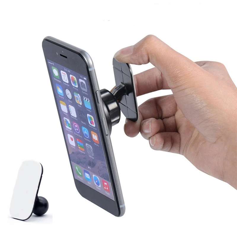 Portable Car Phone Holder 17mm Ball Head Base Auto Air Vent Stand Dashboard Mount Suction Base Anti-skid Bracket Car Accessories