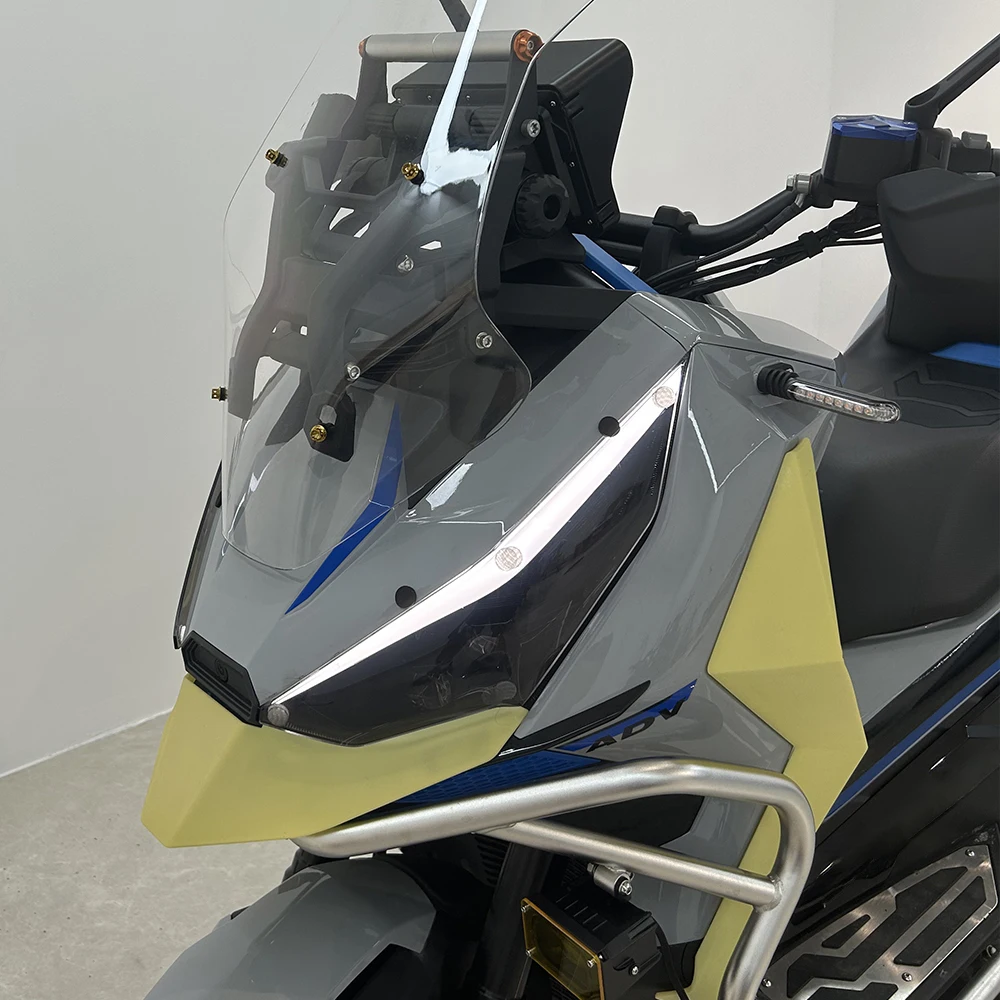 For ZONTES 368G 368 G Motorcycle Front Lamp Headlight Guard Len Cover Protector Head Light Lamp Screen Acrylic Shell Accessories