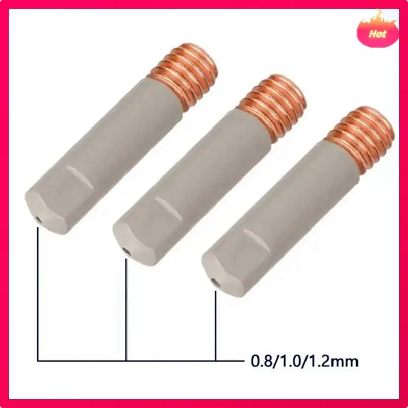 30 قطعة MB15AK فوهة لحام نصائح طلاء حماية M6 فوهة الغاز تلميح 1.0 مللي متر MIG أداة لحام أجزاء #3