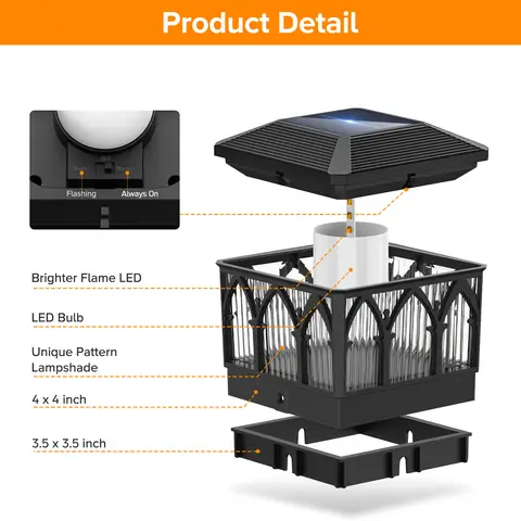 10 best sales पोस्ट लाइट - №9