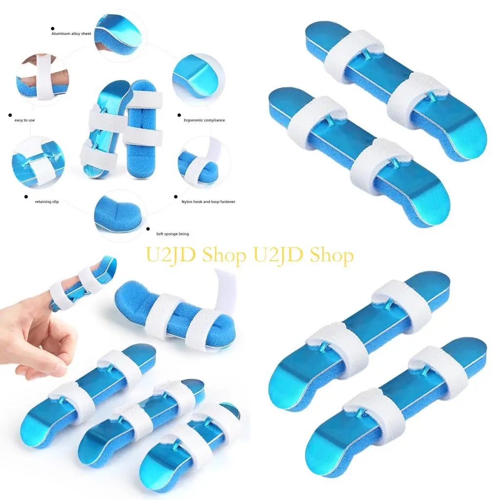 U2JD MultiPurpose Finger Splint Finger Support Brace Adjustment Straps Design For Injury Prevention And Recovery Care