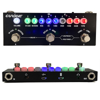 M-vave CUBE BABY Delay Multi Effects Pedal for Guitar/Bass/Acoustic 8 IR Cabinets Simulation Chorus Phaser Reverb Vibrato Pedal