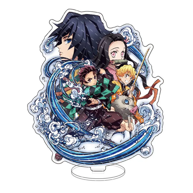Demon Slayer Anime Acrylic Stand Tanjiro Nezuko Zenitsu In Stock Manufacturer Decoration Figure Collectible Merchandise Gift - view 2