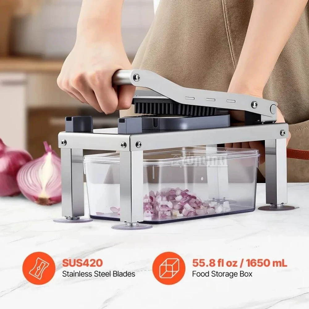 AY-490 قطاعة طعام متعددة الوظائف مع 9 ملحقات لتقطيع وتقطيع شرائط الطحن وأداة المطبخ